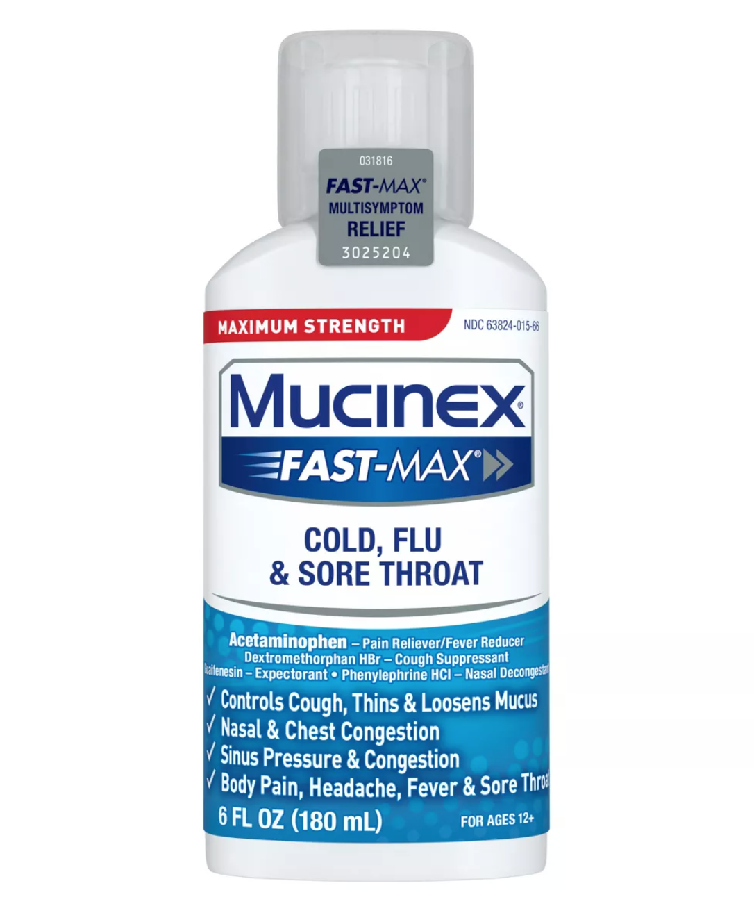 Mucinex Fast-Max Cold, Flu, & Sore Throat