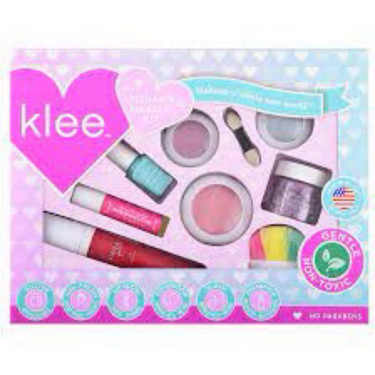 Klee natural makeup kit