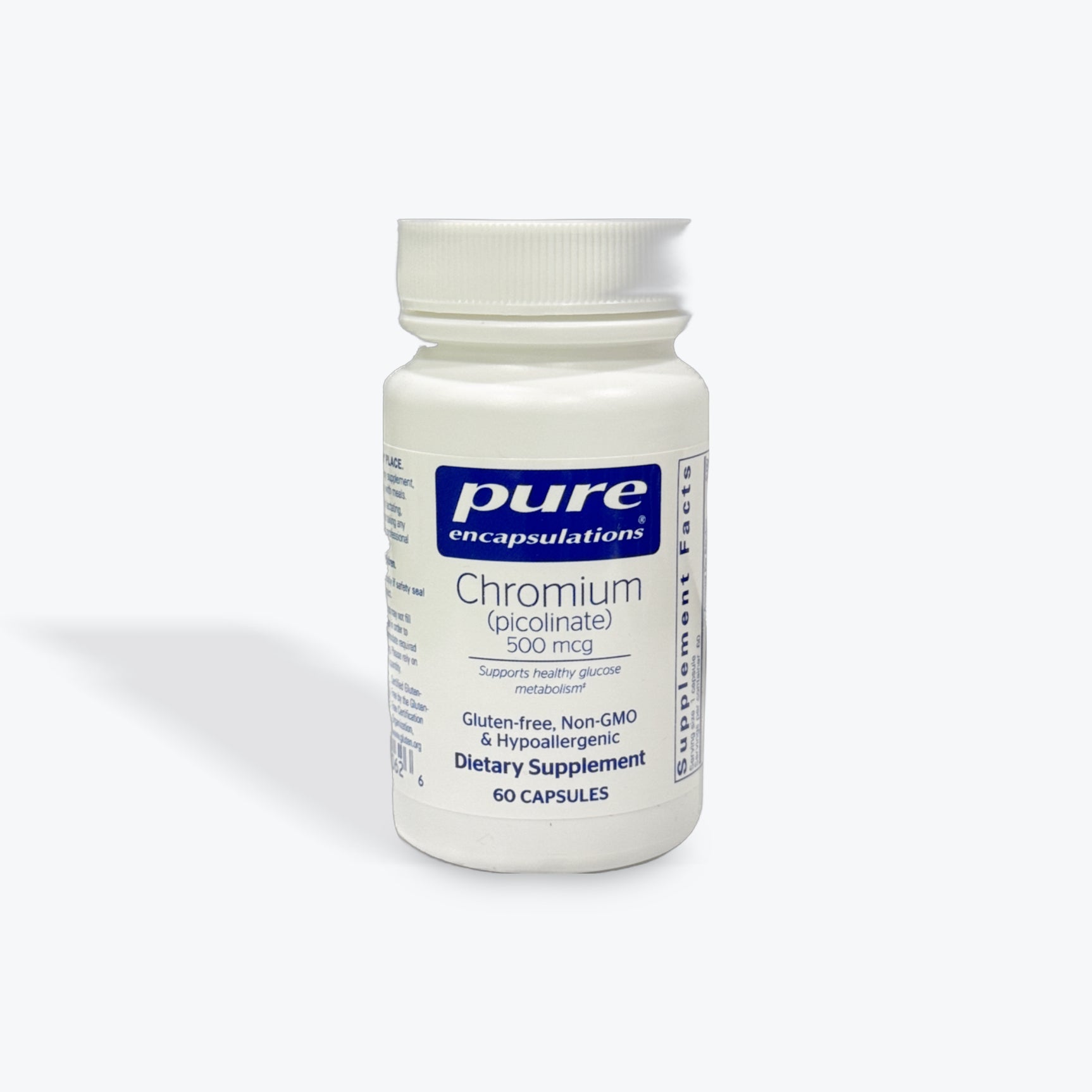 Pure Encapsulations Chromium (picolinate) 500 mcg