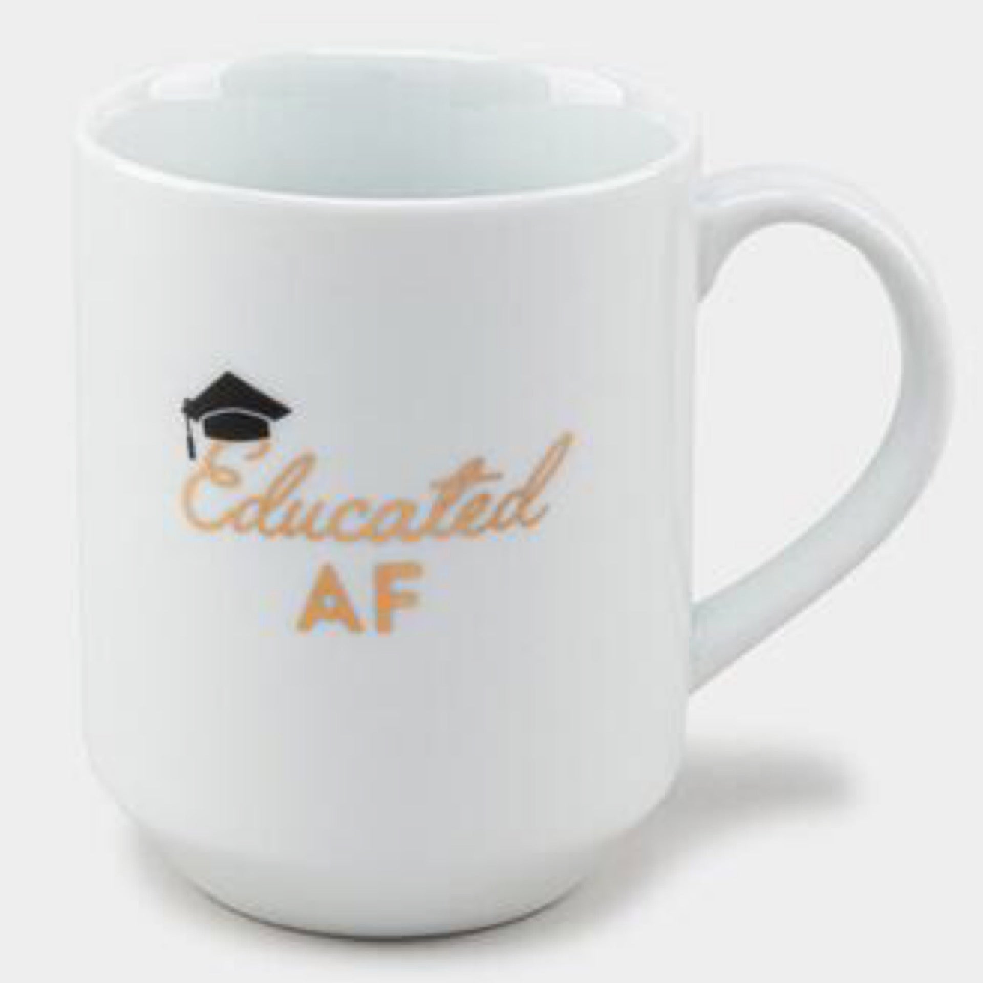 Broke af and educated af mug