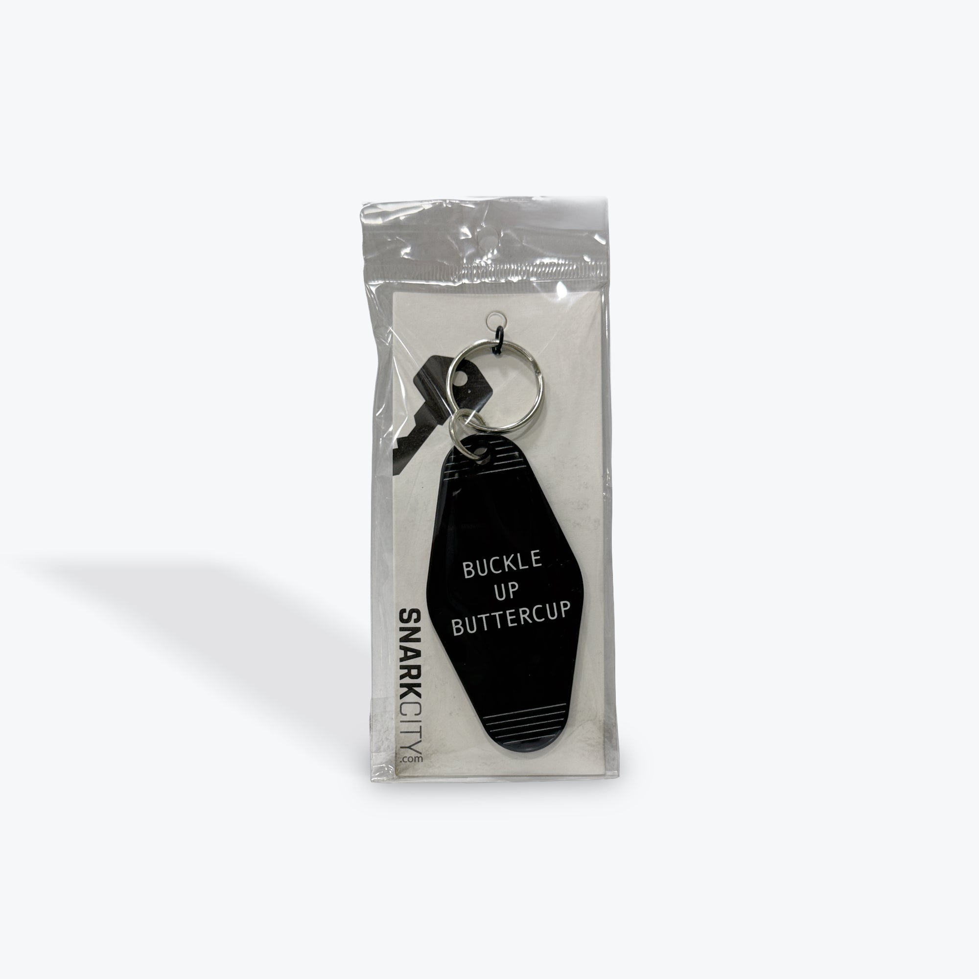 Snark City "Buckle Up Buttercup" Keychain
