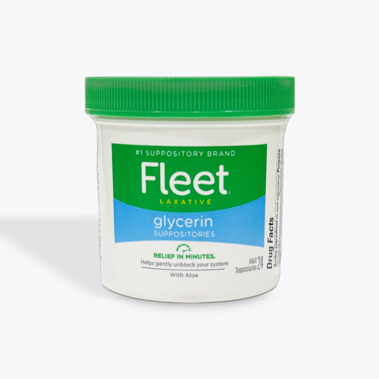 Fleet Adult Glycerin Suppositories 24 count