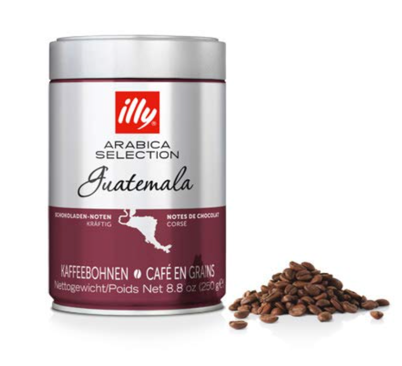 illy Guatemala Whole Bean Coffee 250g