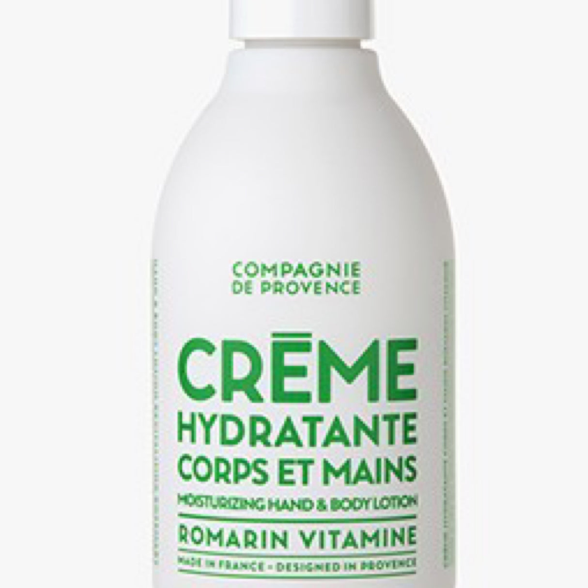 Campagnie de Provence Creme hydratante corps et mains hand and body lotion