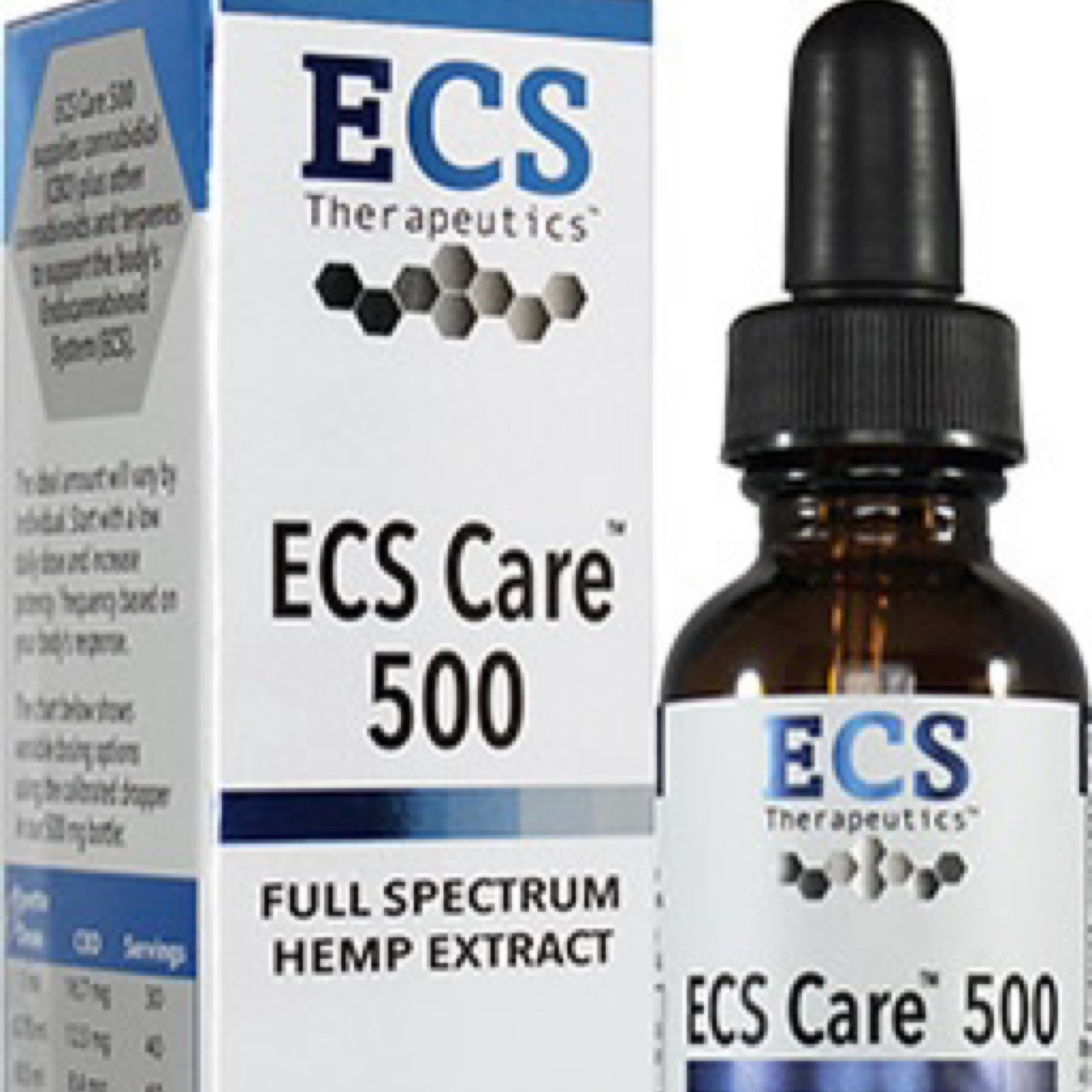 ECS Therapeutics ECS Care 500 Full Spectrum Hemp 1oz