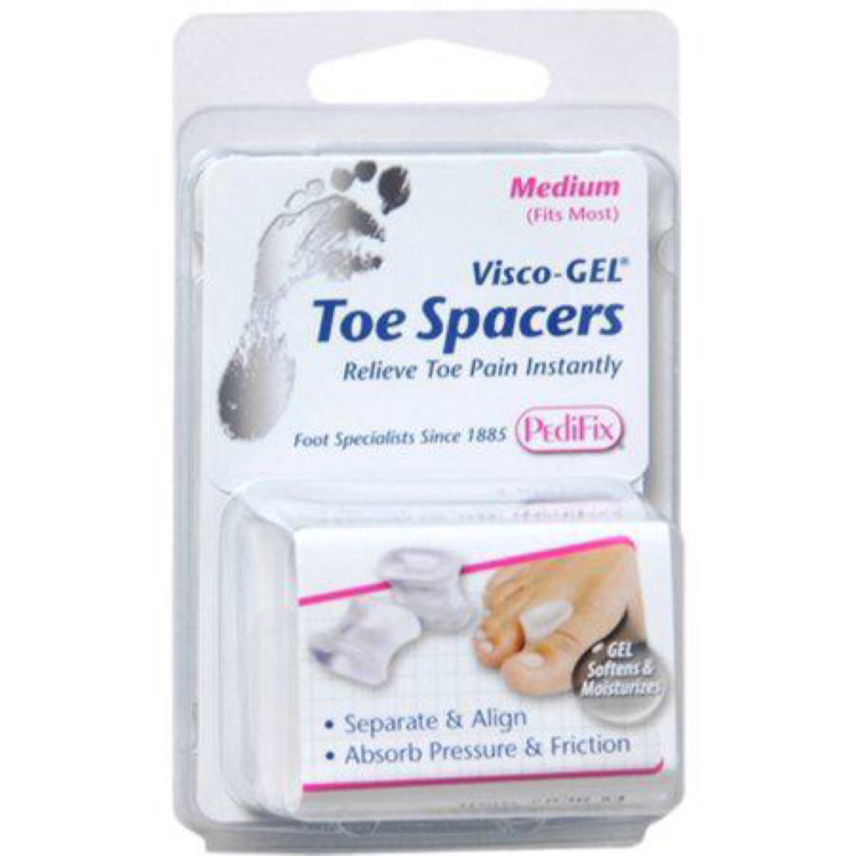 Pedifix Gel Smart Visco-gel Toe Spreaders