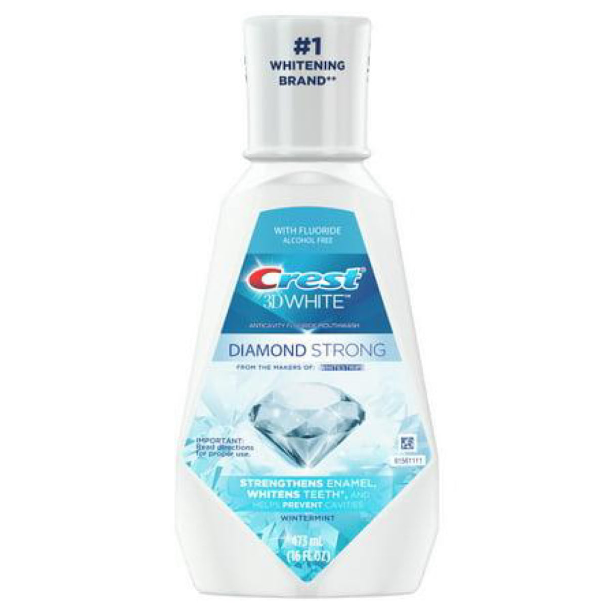 Crest 3D White Luxe Diamond Strong / Sodium Fluoride / Rinse
