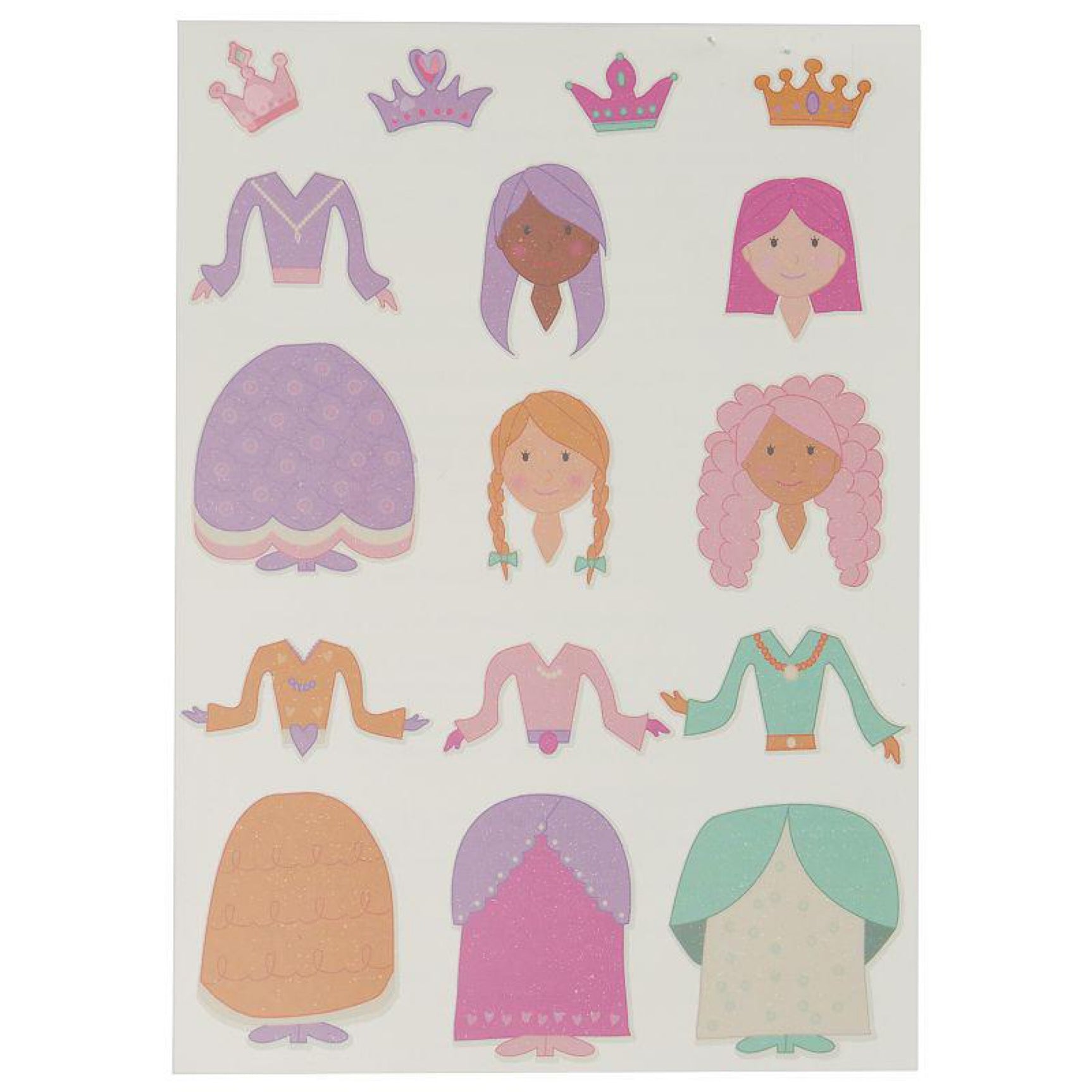Mix & Match Princess Temporary Tattoo Kit