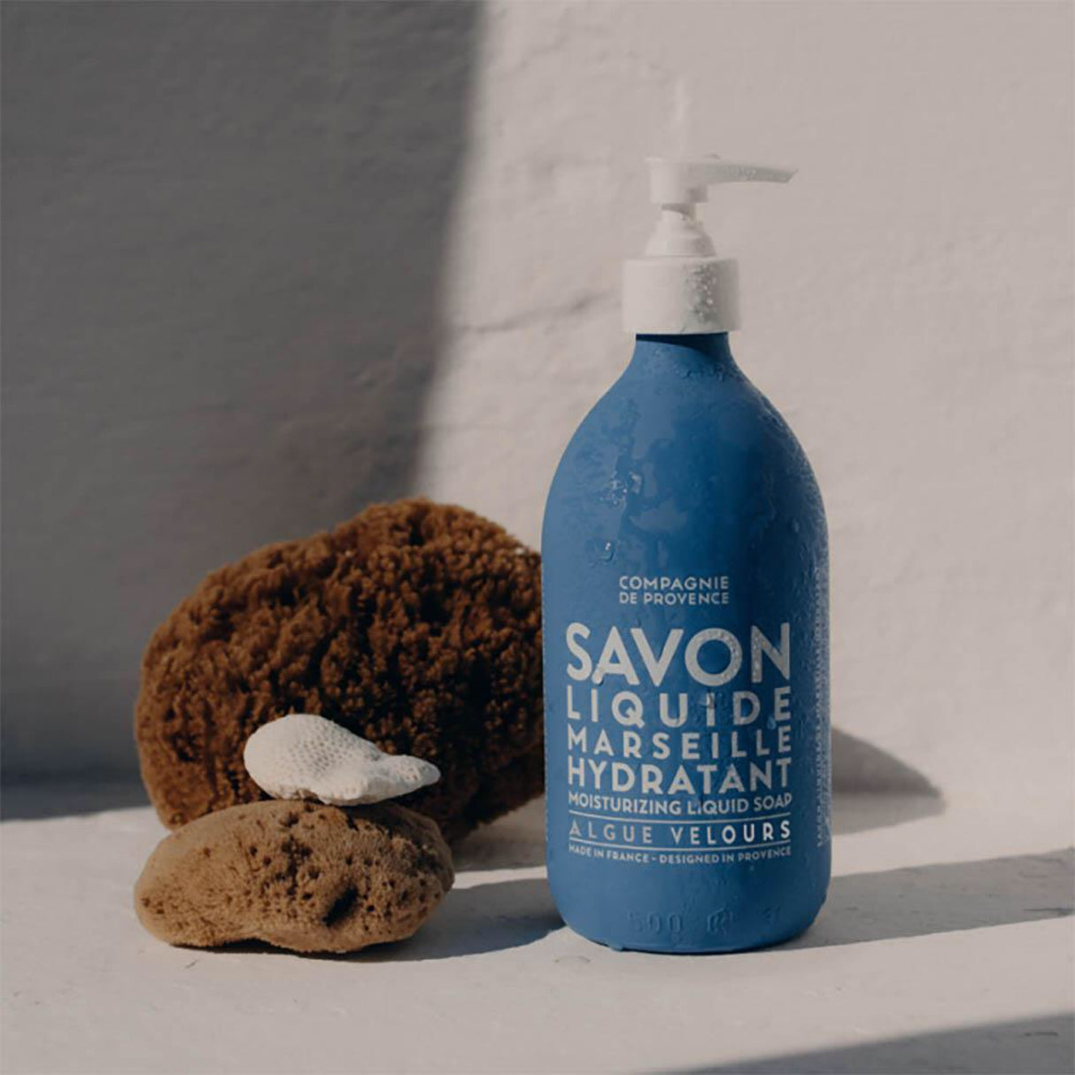 Compagnie De Provence Algue Velours Liquid Marseilles Soap 495ml