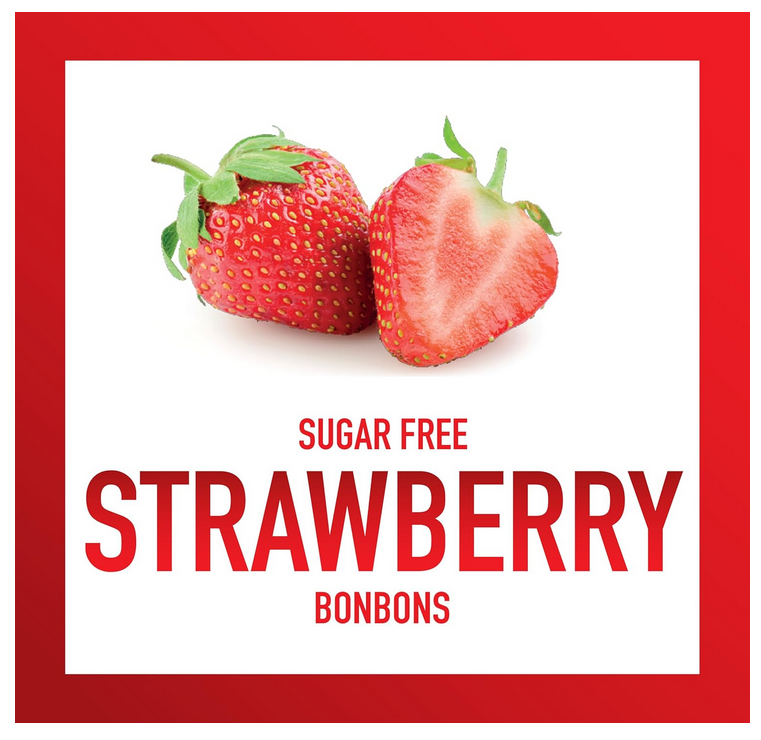Swiss Imports Bonbons Sugar Free Strawberry Candy 40g - Image 4