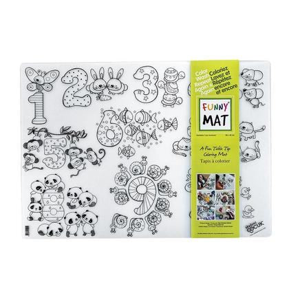 Funny Mat : Placemat / Numbers Reusable & Washable