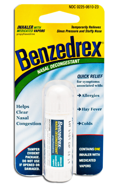 Benzedrex Nasal Decongestant Inhaler