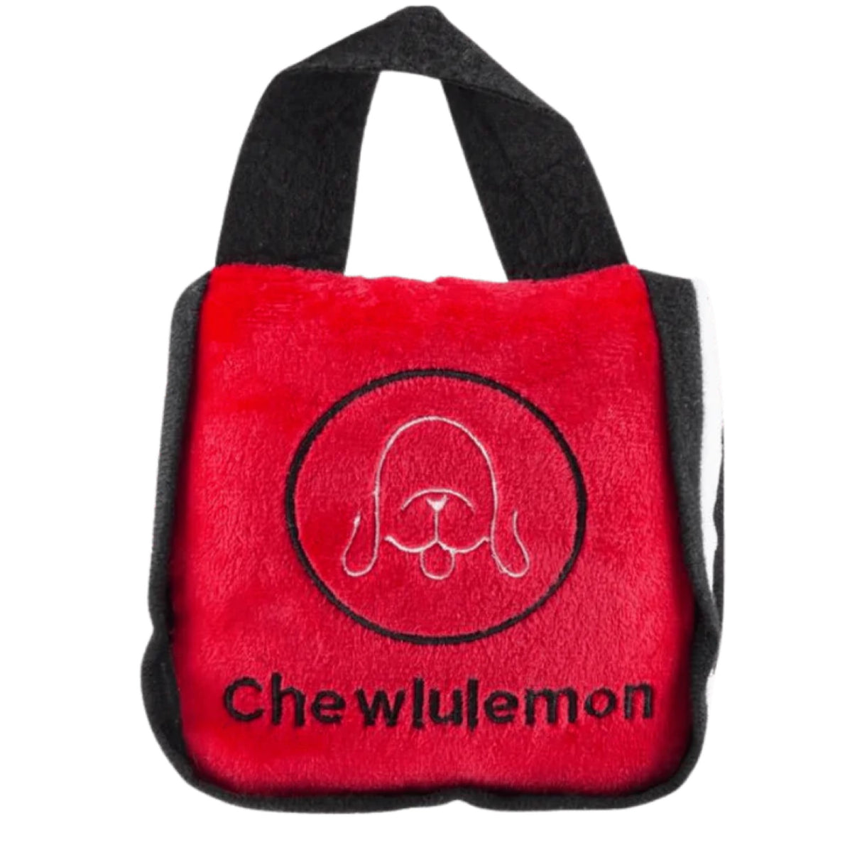 Haute Diggity Dog Chewlulemon Tote Bag Squeaker Dog Toy