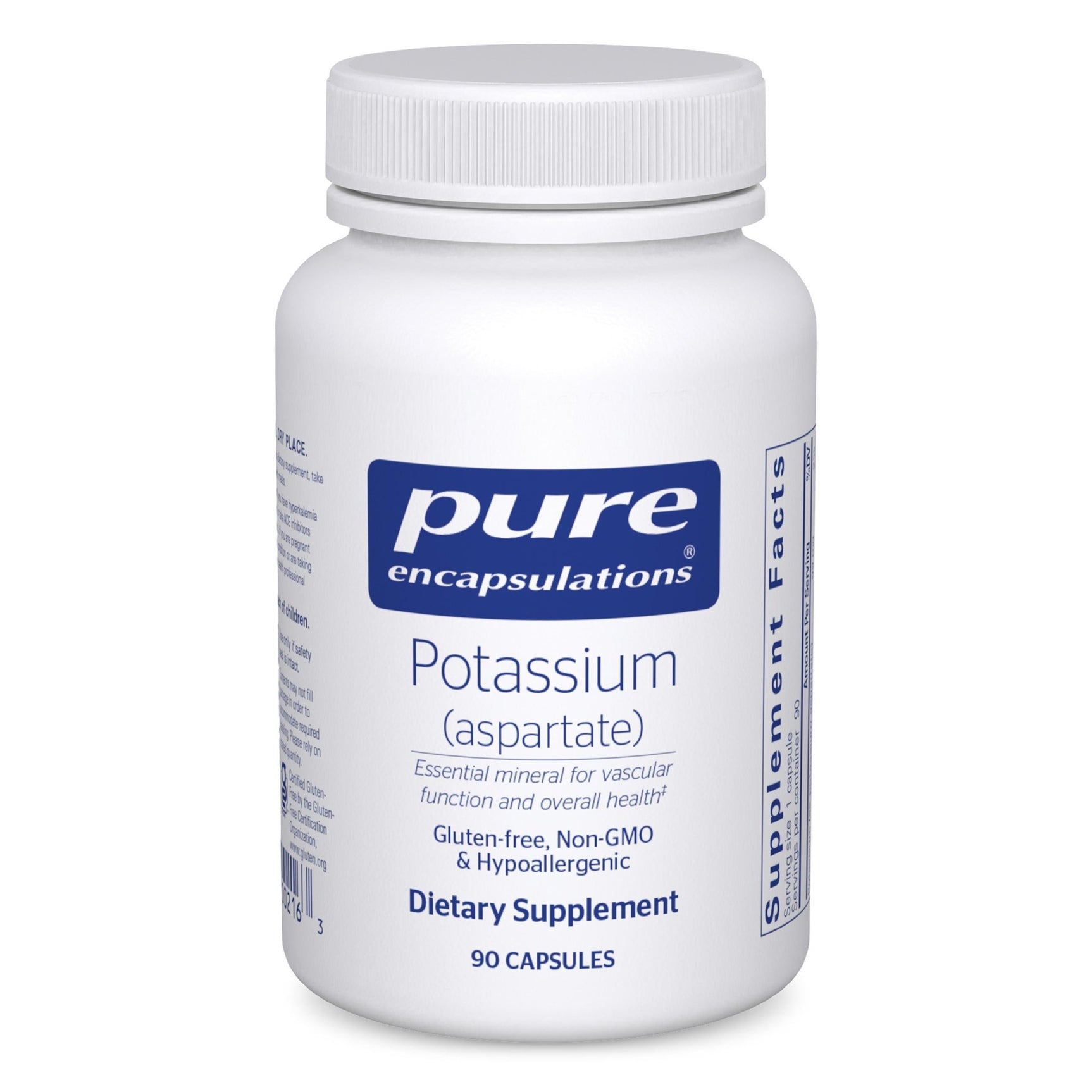 Pure Encapsulations Potassium (Aspartate)