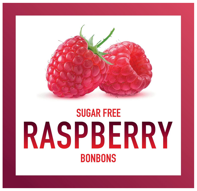 Swiss Imports Bonbons Sugar Free Raspberry Candy 40g - Image 4
