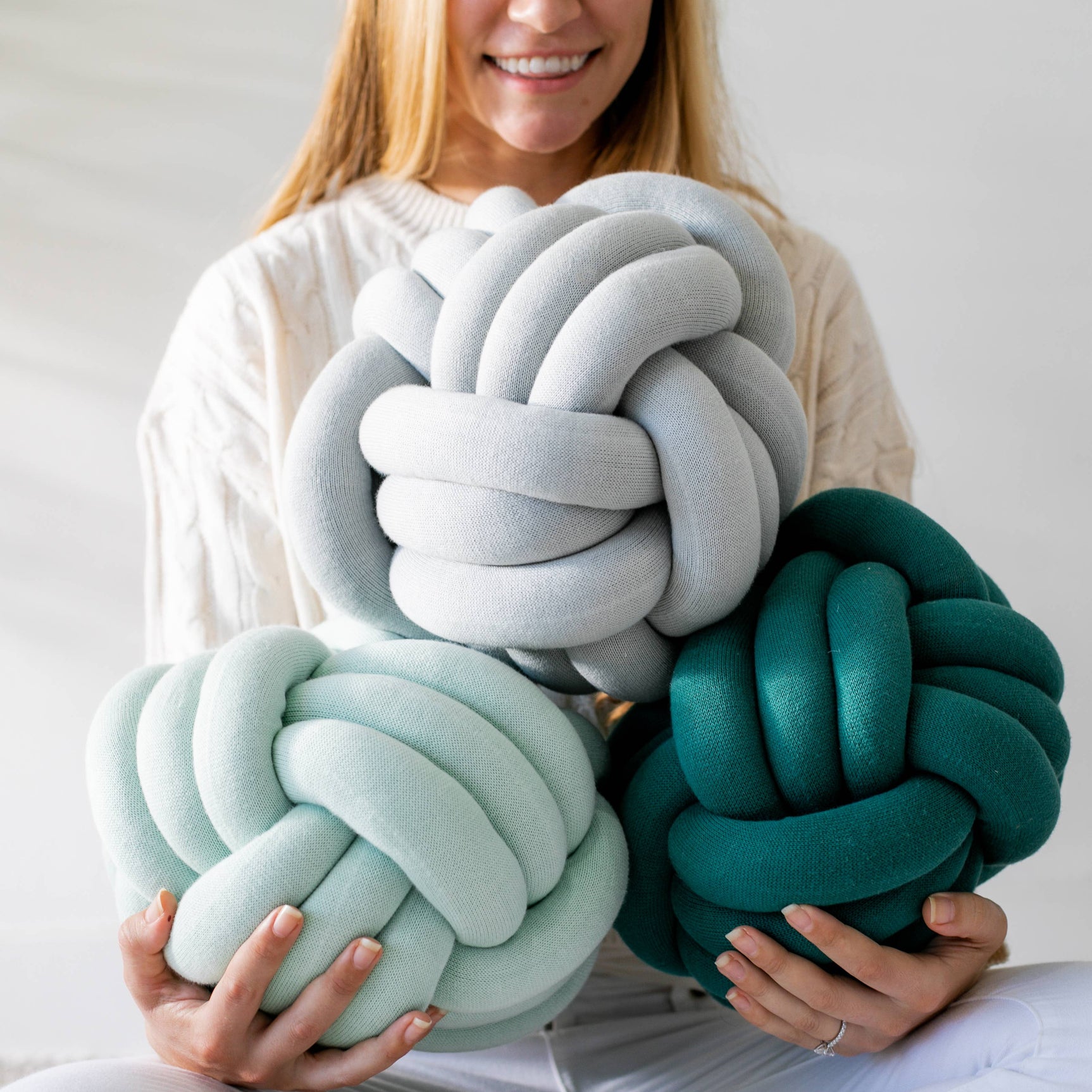Knot - Jungle Green - 100% cotton - Image 4