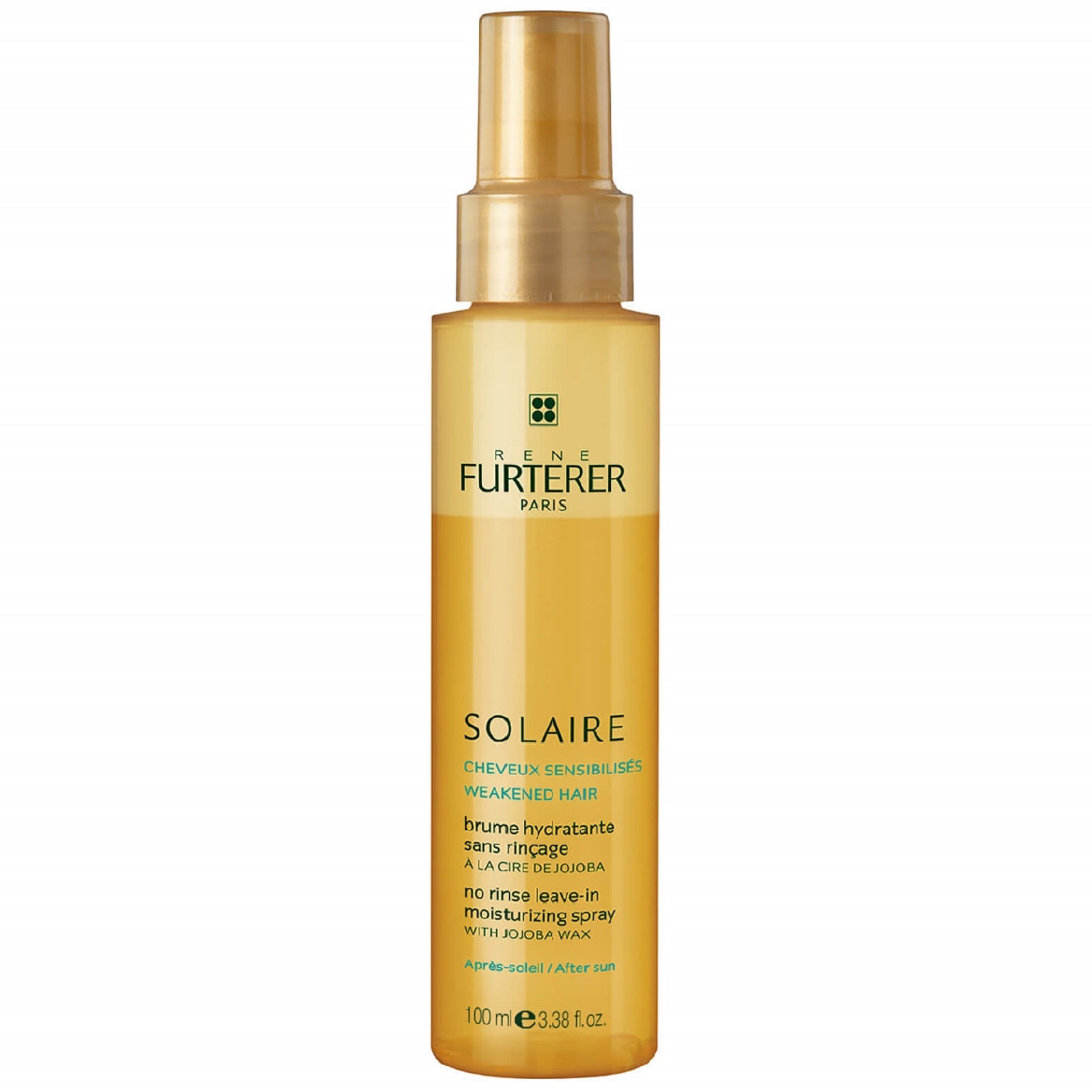 Furterer solaire leave in moisturizing spray with jojoba wax 100 mL