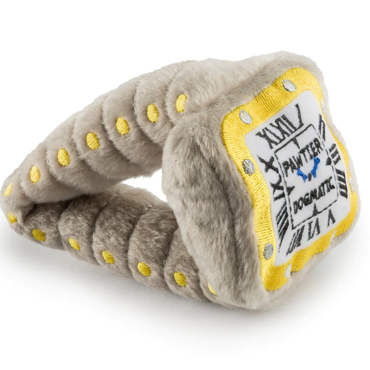 Haute Diggity Dog Pawtier Watch Squeaker Dog Toy