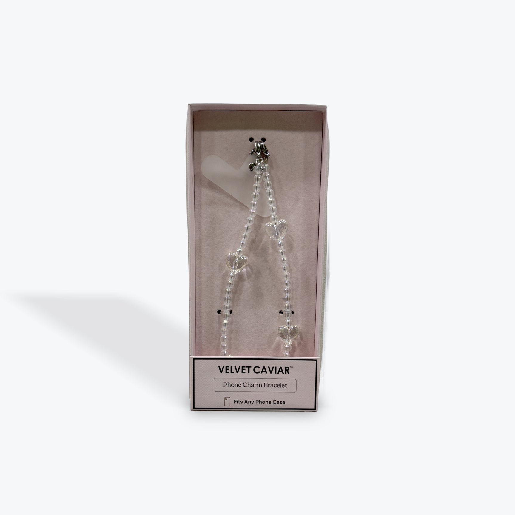 Holo Heart - Velvet Caviar Phone Charm Bracelet