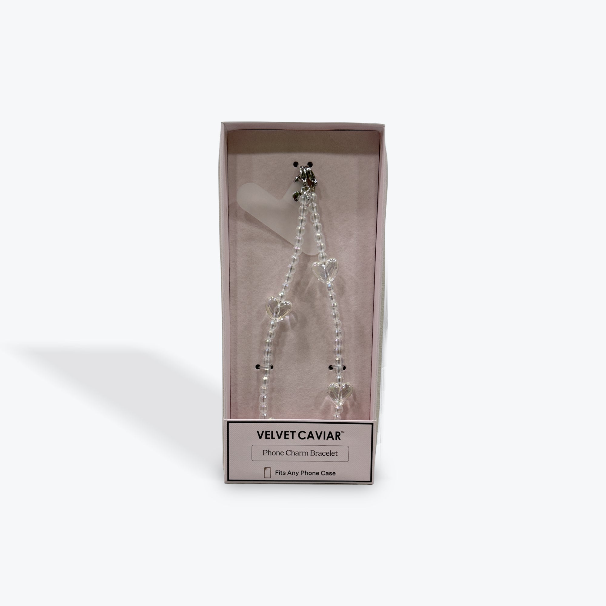 Holo Heart - Velvet Caviar Phone Charm Bracelet