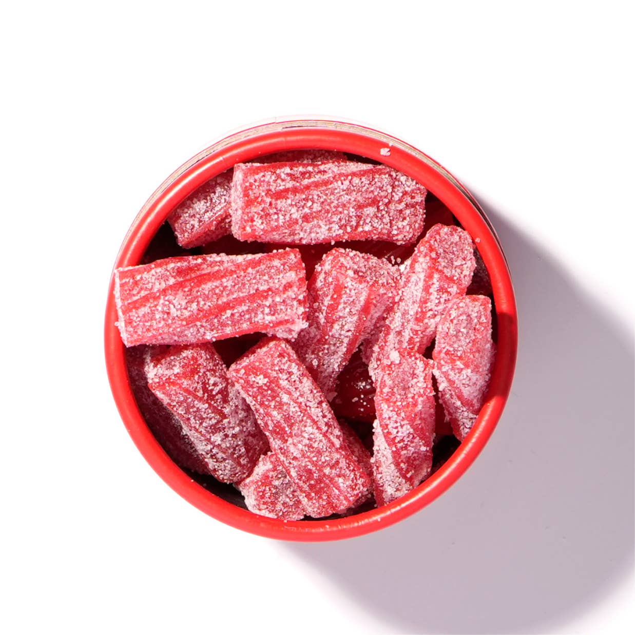 Strawberry Sour Licorice Twists - (8oz Tube) - Image 2