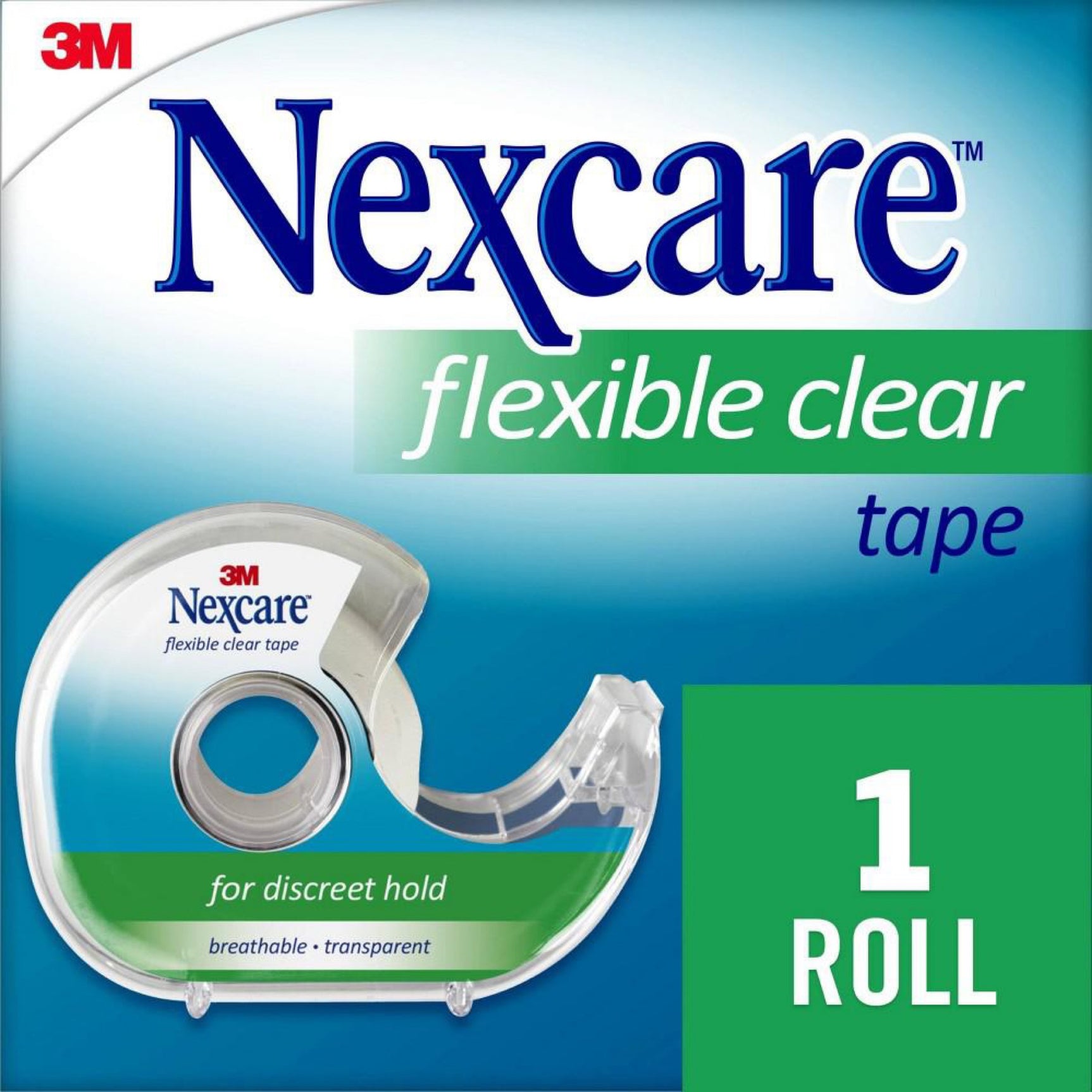 Nexcaretm Flexible Clear Tape, 779, Dispenser