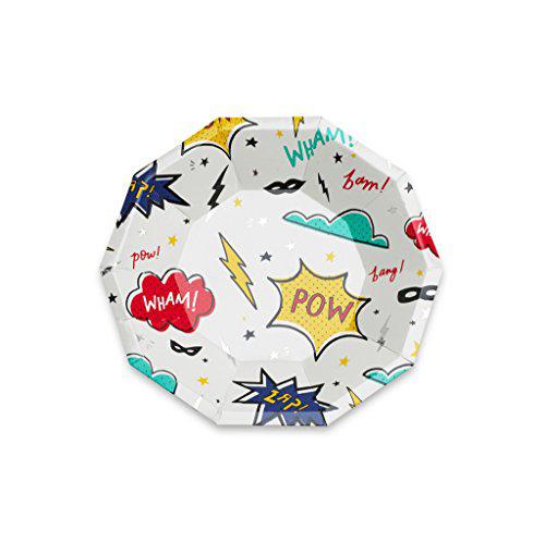 Daydream Society Superhero Small Paper Party Plates
