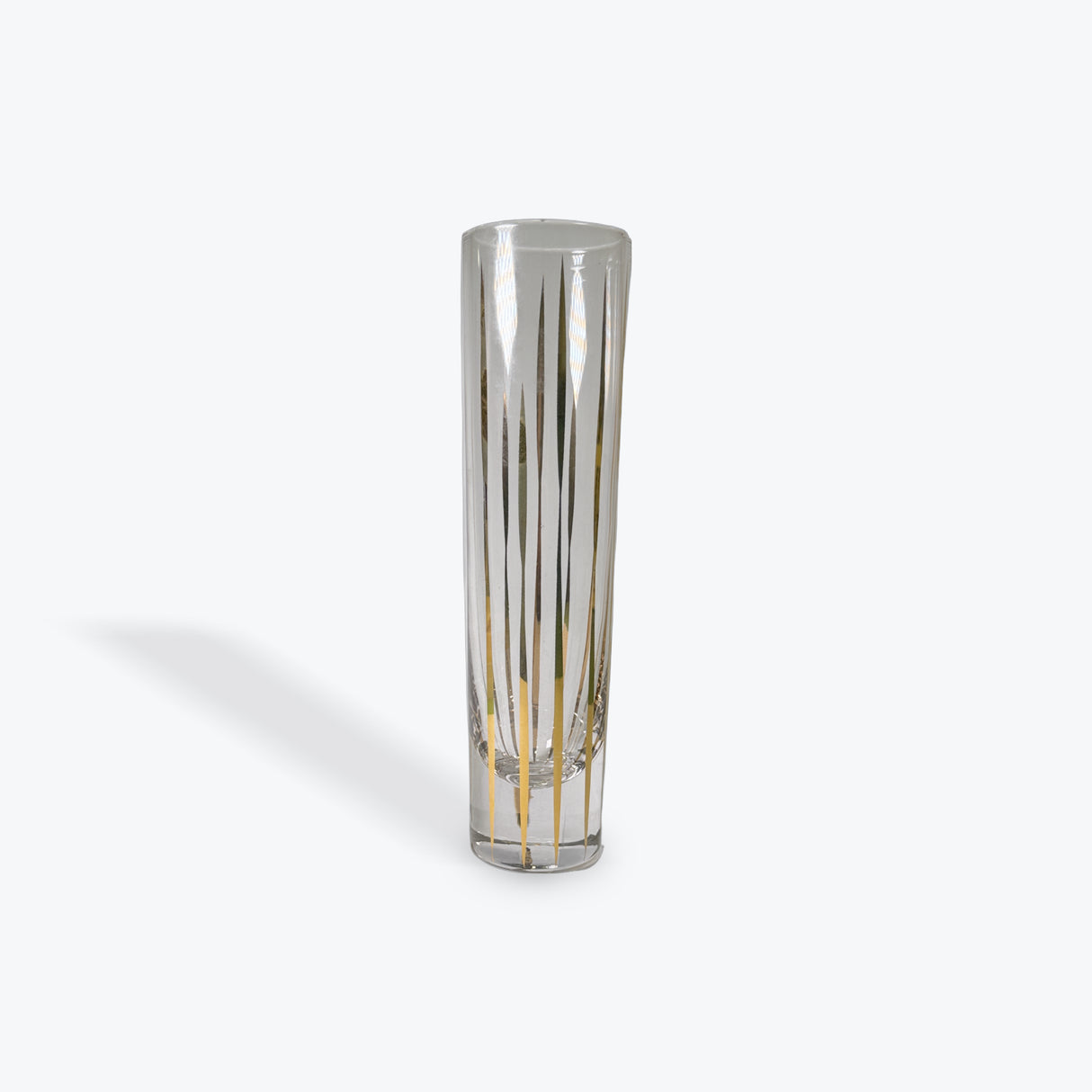 Zodax Centuri Golden Decal Lined Champagne Glass