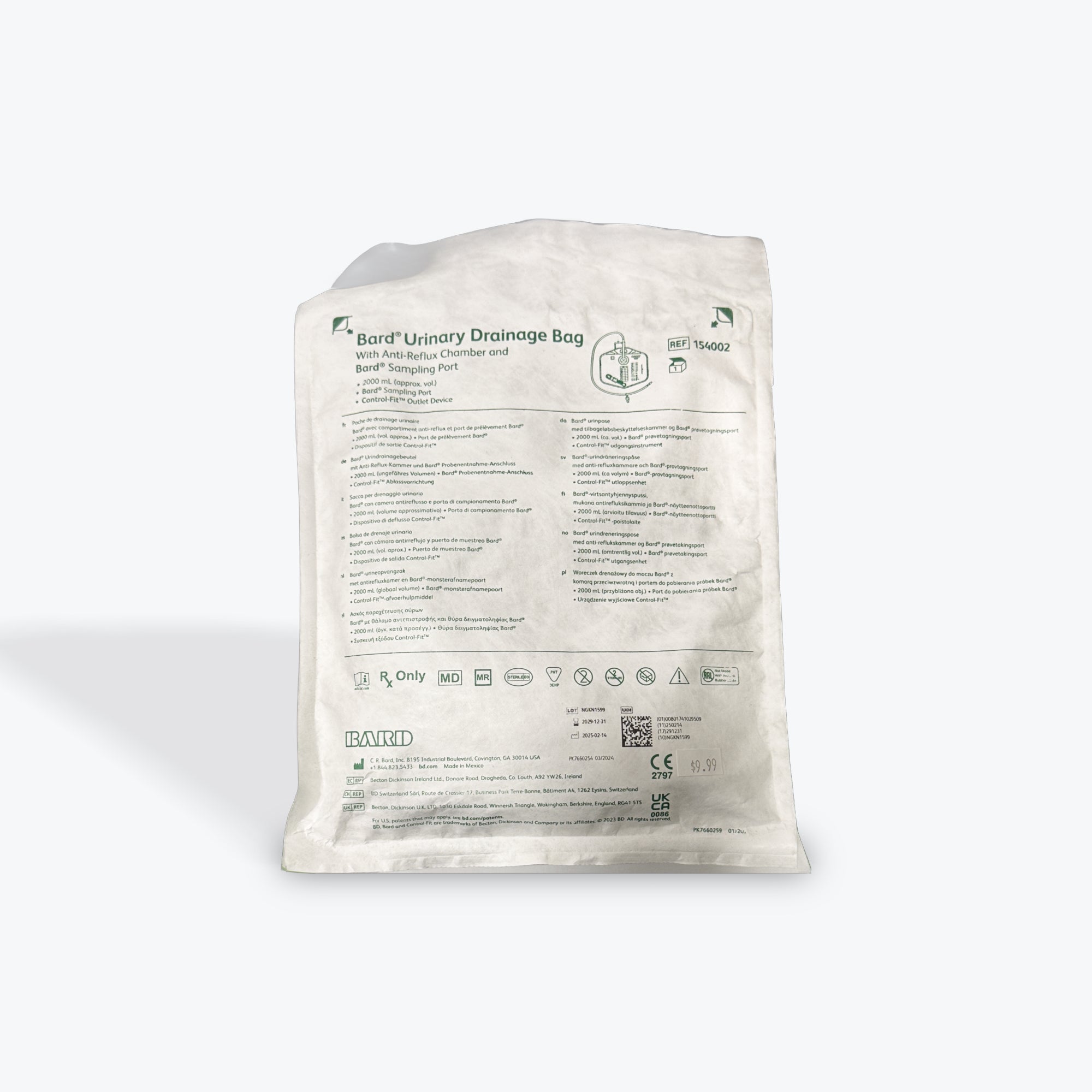 Bard Urinary Drainage Bag