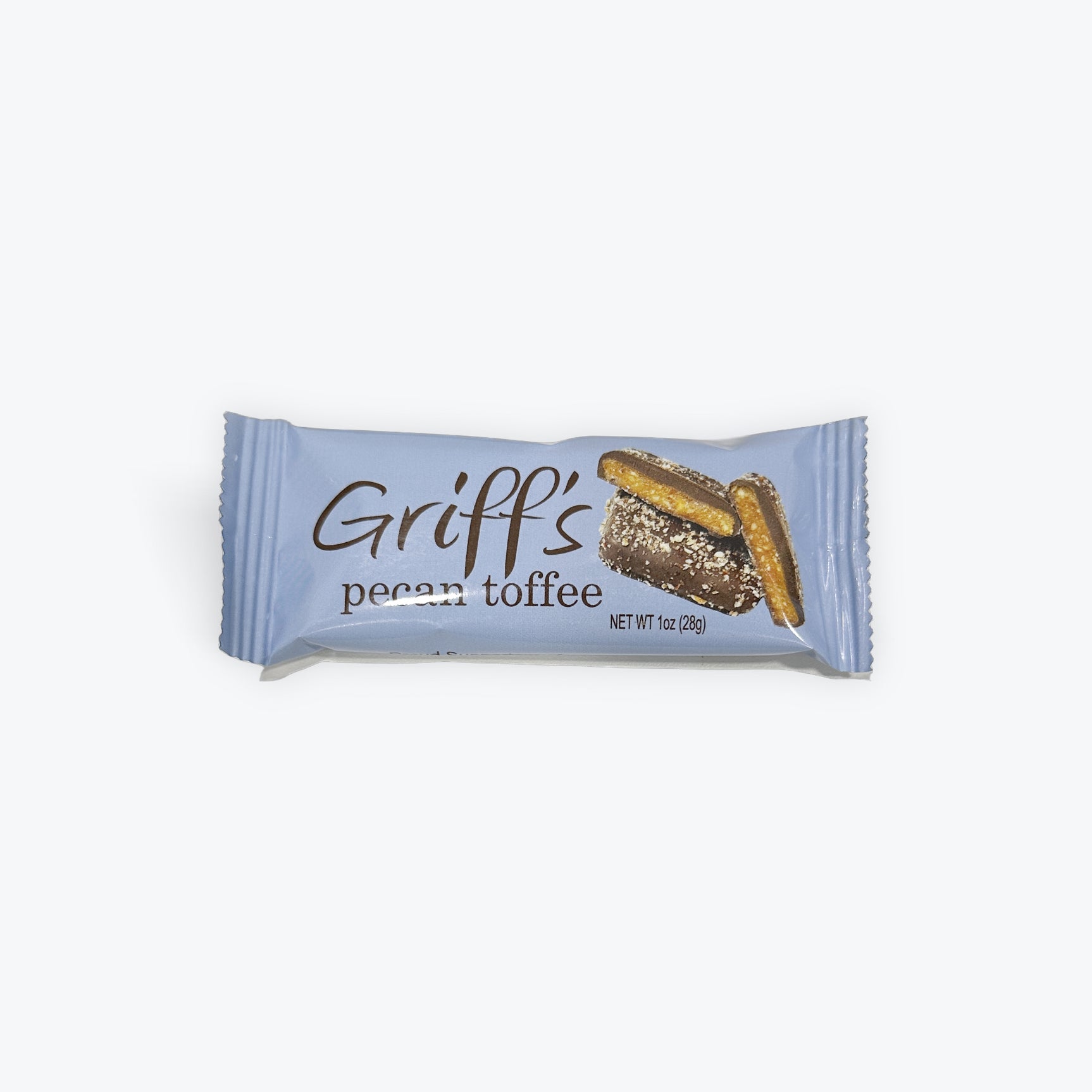 Griff’s Griff's Pecan Toffee - 1oz Dark Chocolate Toffee - Image 4