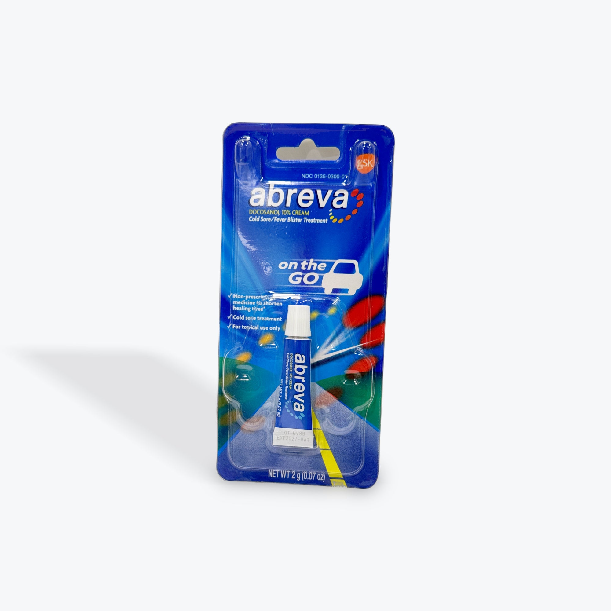 Abreva Docosanol 10% Cream Tube