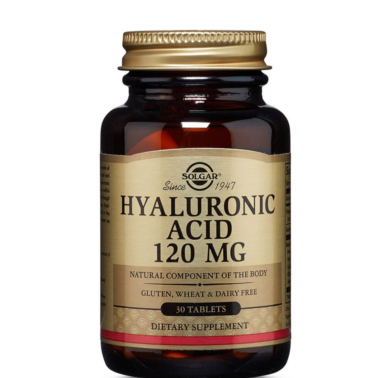 Solgar Hyaluronic Acid 120 MG 30 tablets