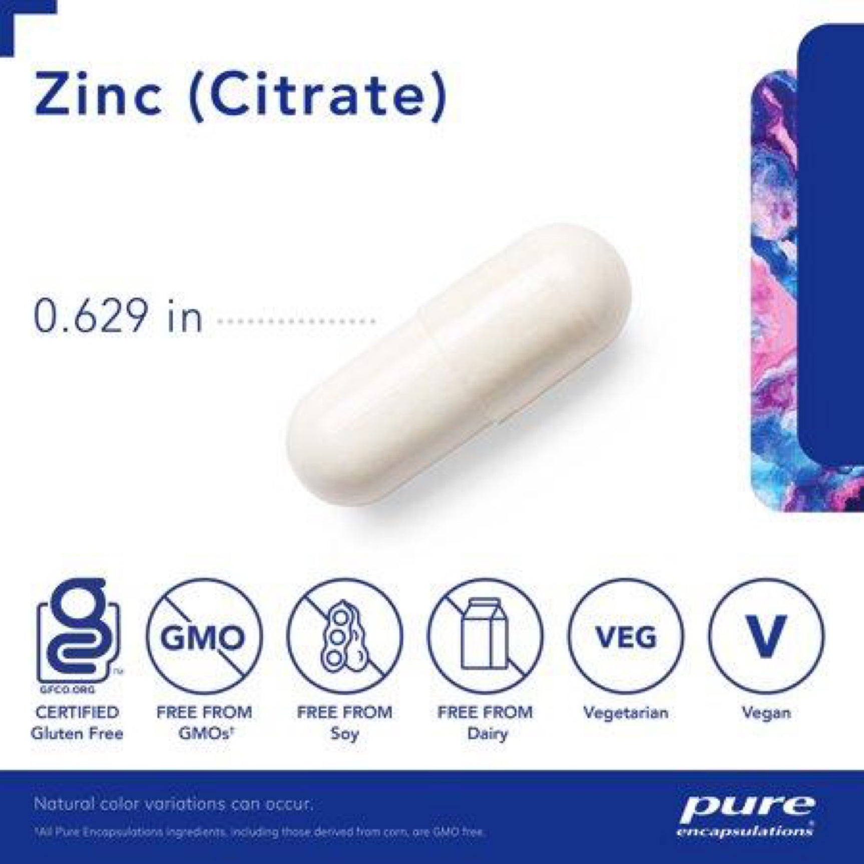 Pure Encapsulations Zinc (Citrate)