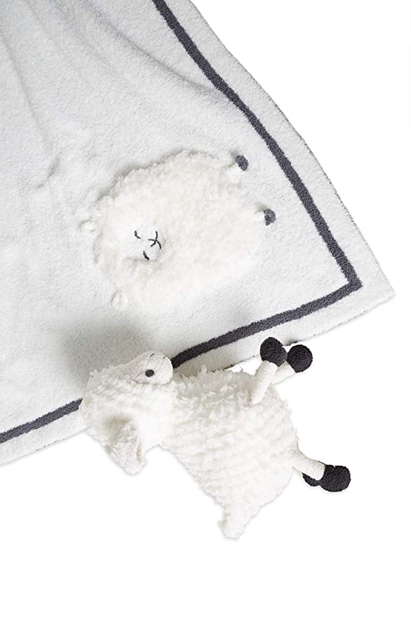 Barefoot Dreams CozyChic(TM) Lamb Stroller Blanket in Pearl - Image 4