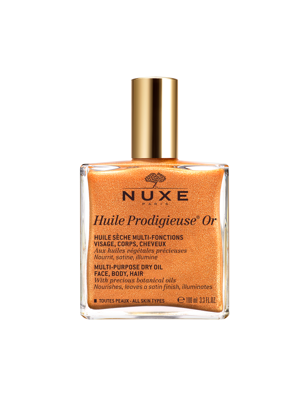 NUXE Huile Prodigieuse Shimmer Multi Purpose Dry Oil 3.3 oz