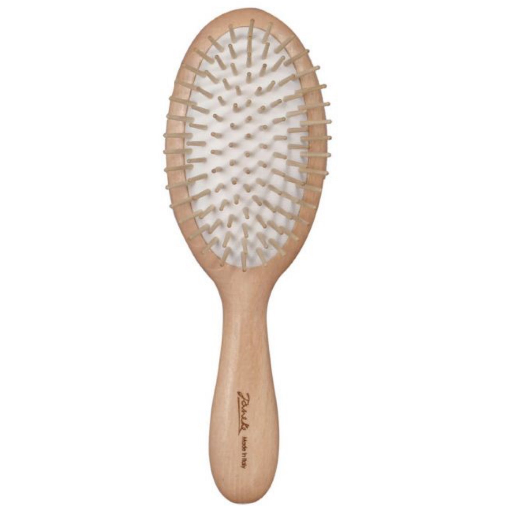 Janeke natural wood big brush