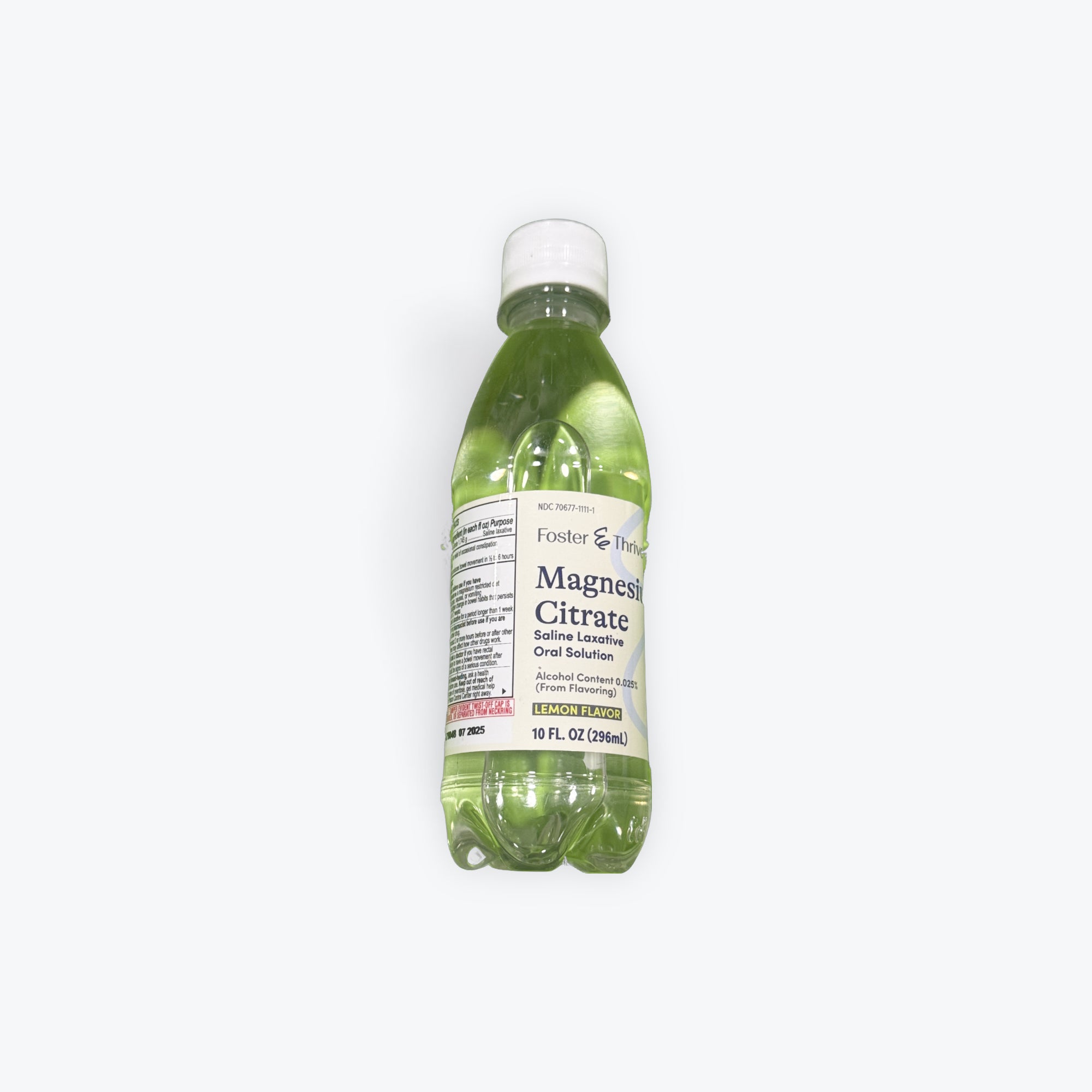 Foster Thrive Magnesium Citrate Lemon Flavor 10oz