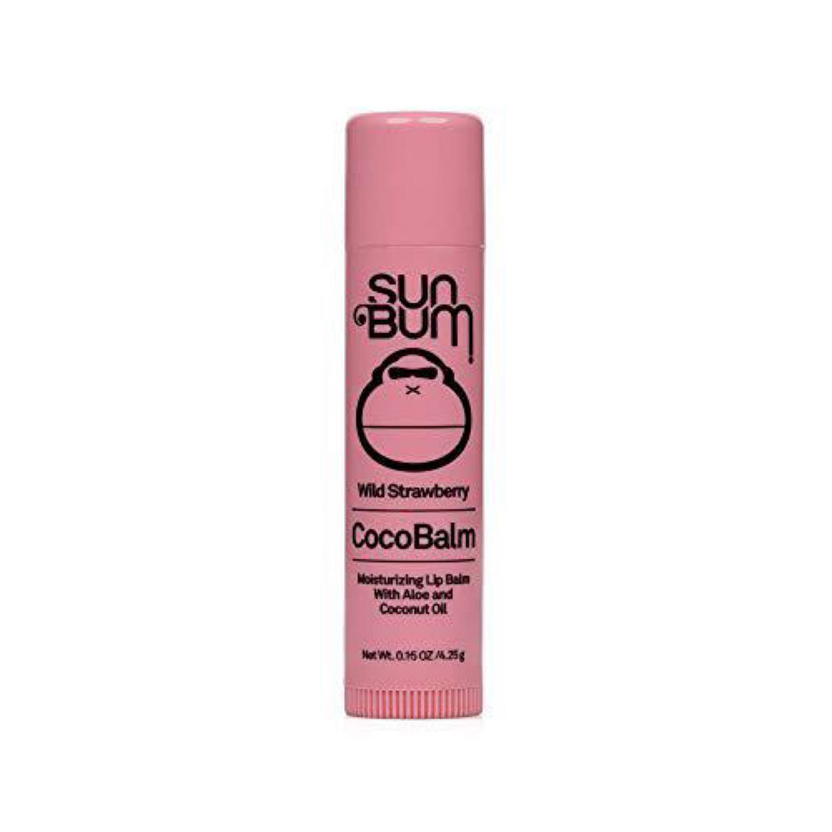 Sun Bum Wild Strawberry Cocobalm | Hydrating Lip Balm with Aloe | Hypoallergenic