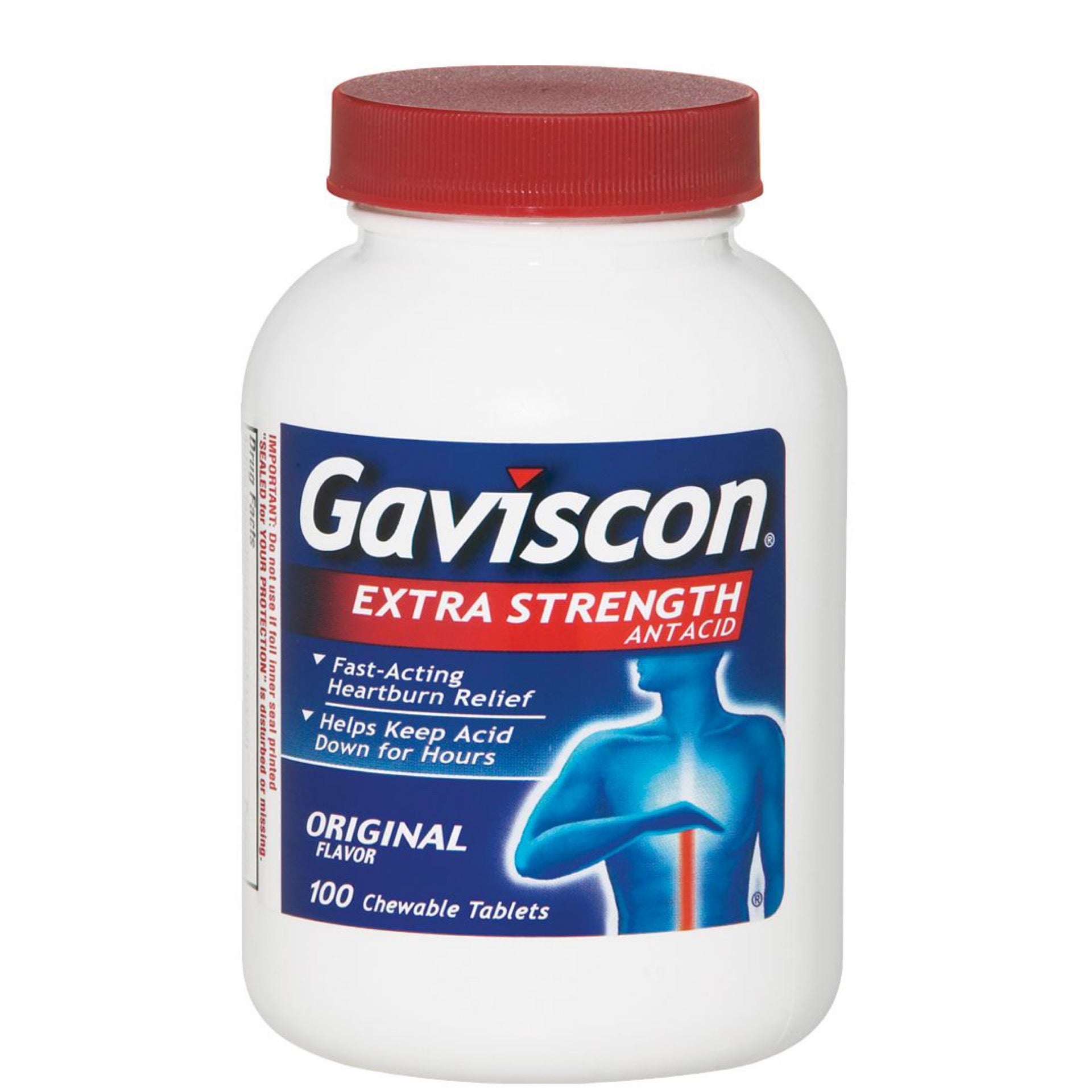 Gaviscon Extra Strength Original 100 Chew Tab