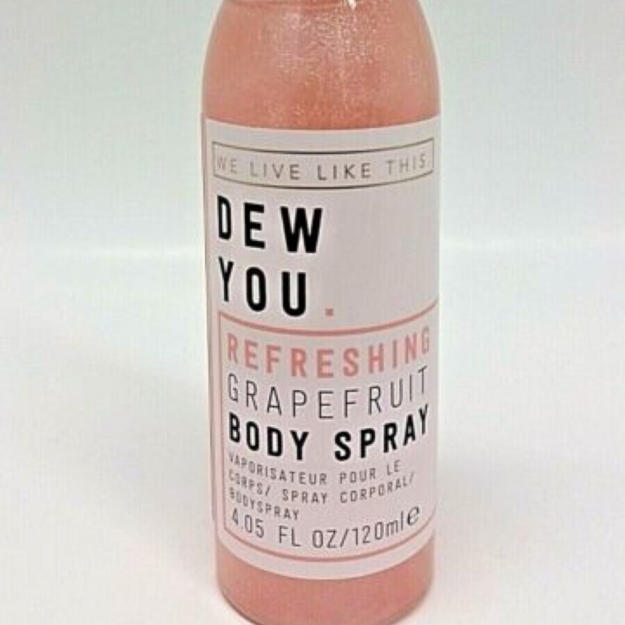 Dew You Refreshing Grapefruit Body Spray 4.05 Fl Oz