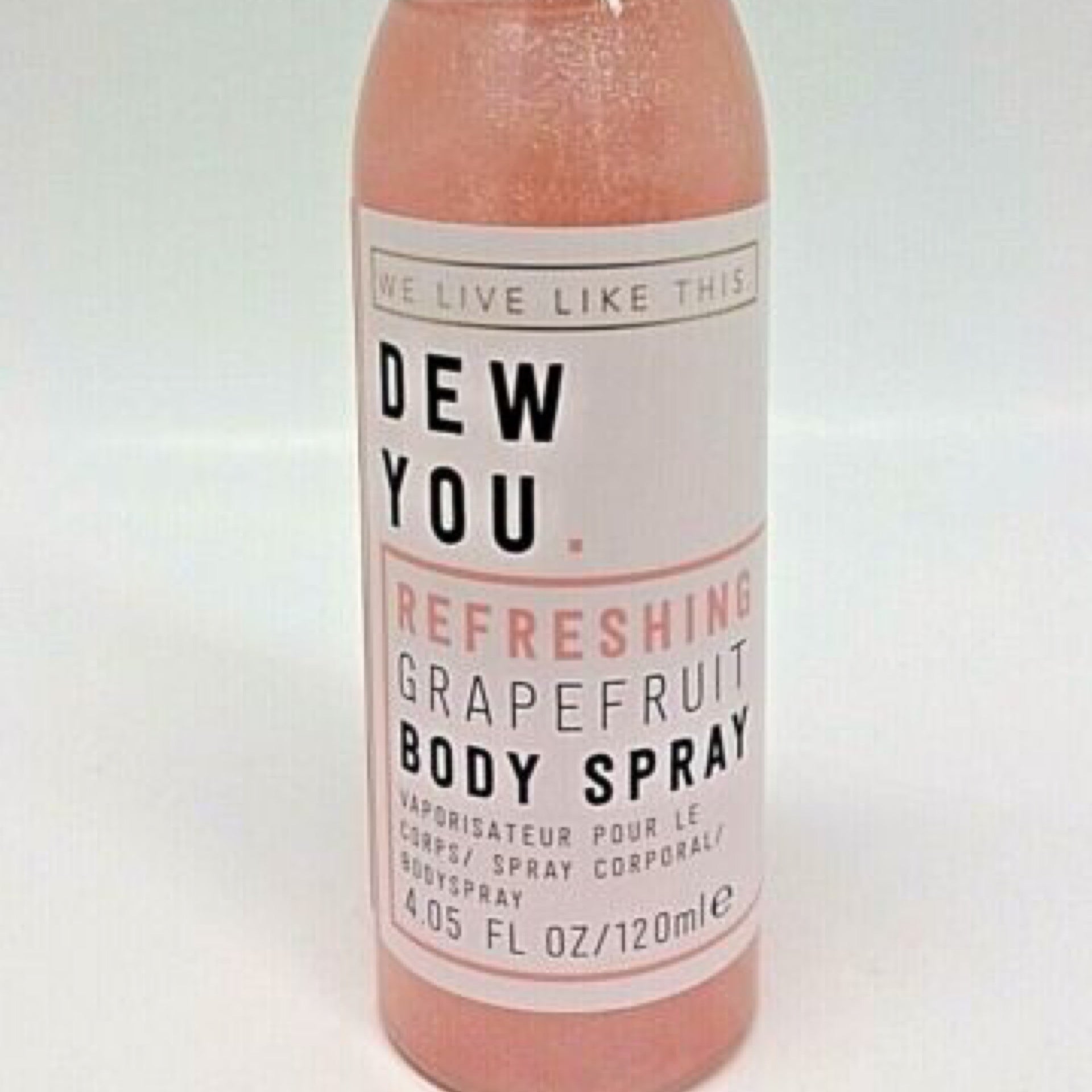 Dew You Refreshing Grapefruit Body Spray 4.05 Fl Oz