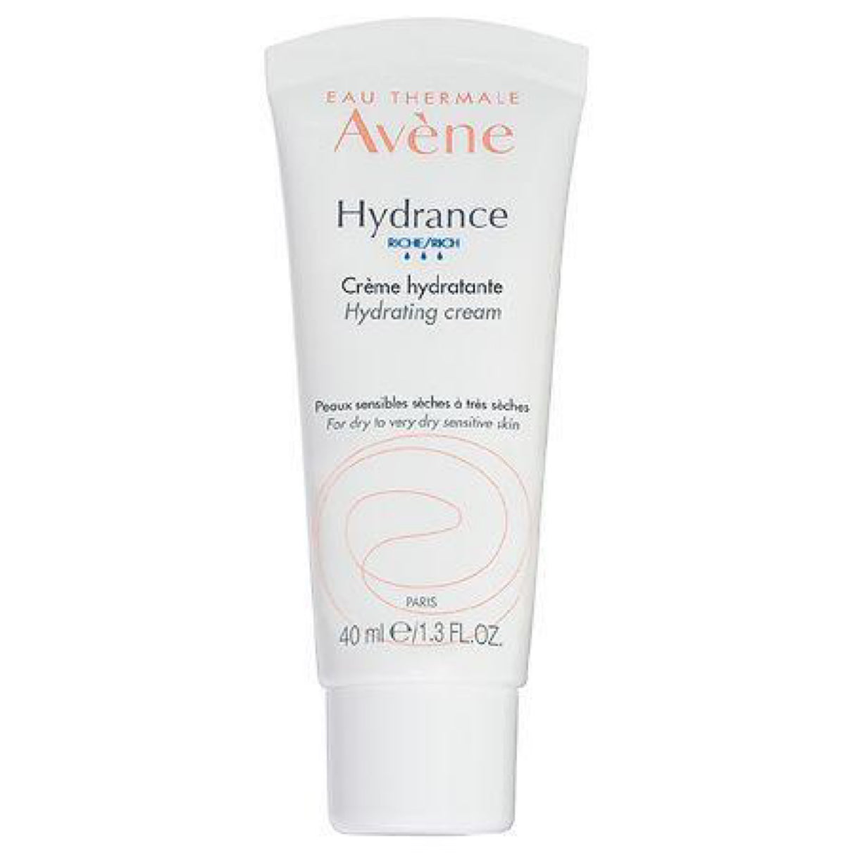 EAU Thermale Avene Hydrance Rich Hydrating Cream, Daily Face Moisturizer, Non-Comedogenic