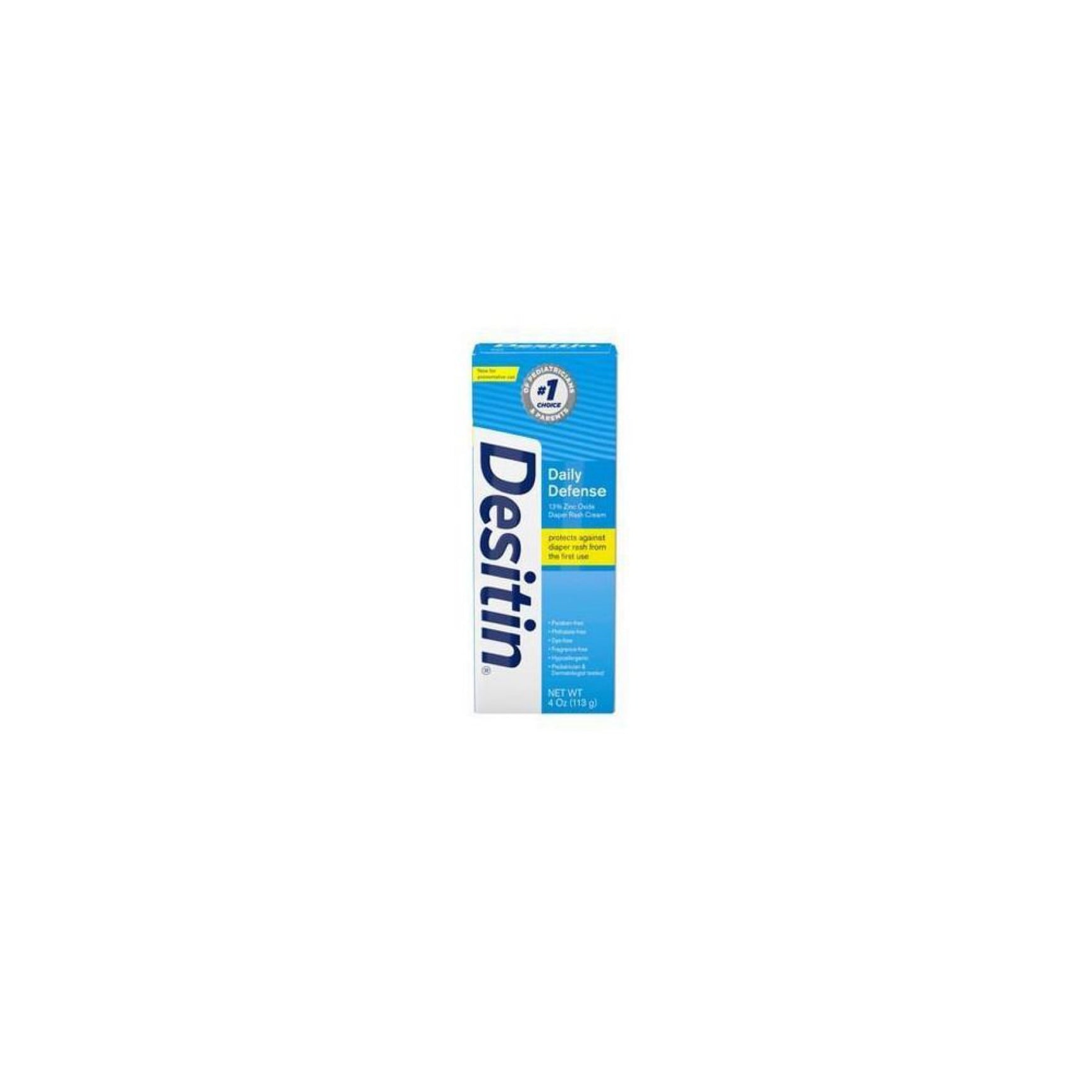 Desitin Daily Defense Baby Diaper Rash Cream with 13% Zinc Oxide