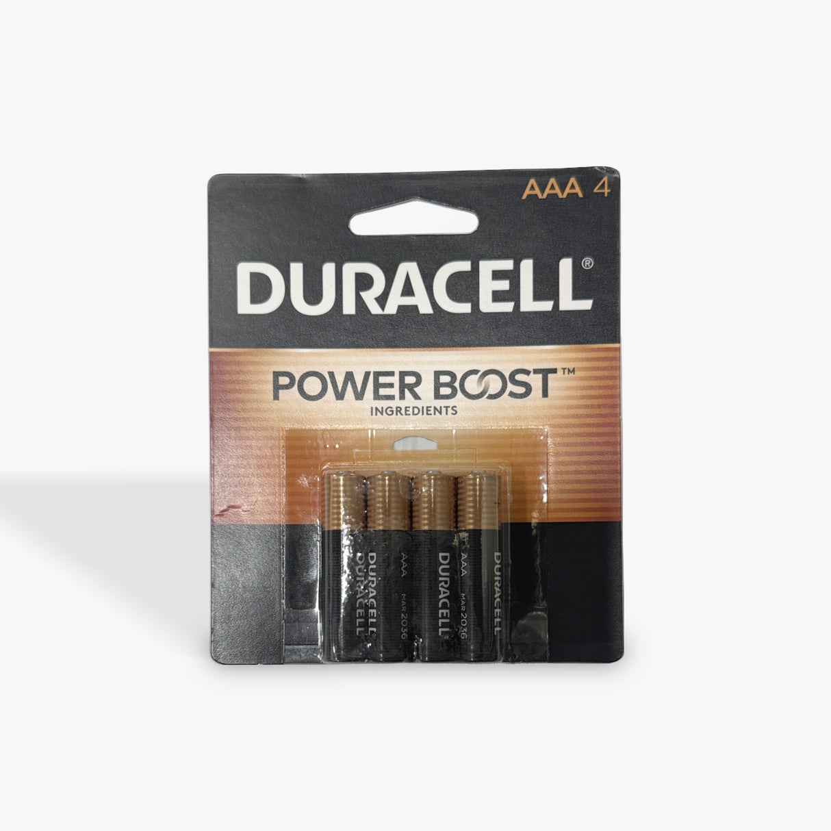 Duracell Alkaline Batteries AAA 4
