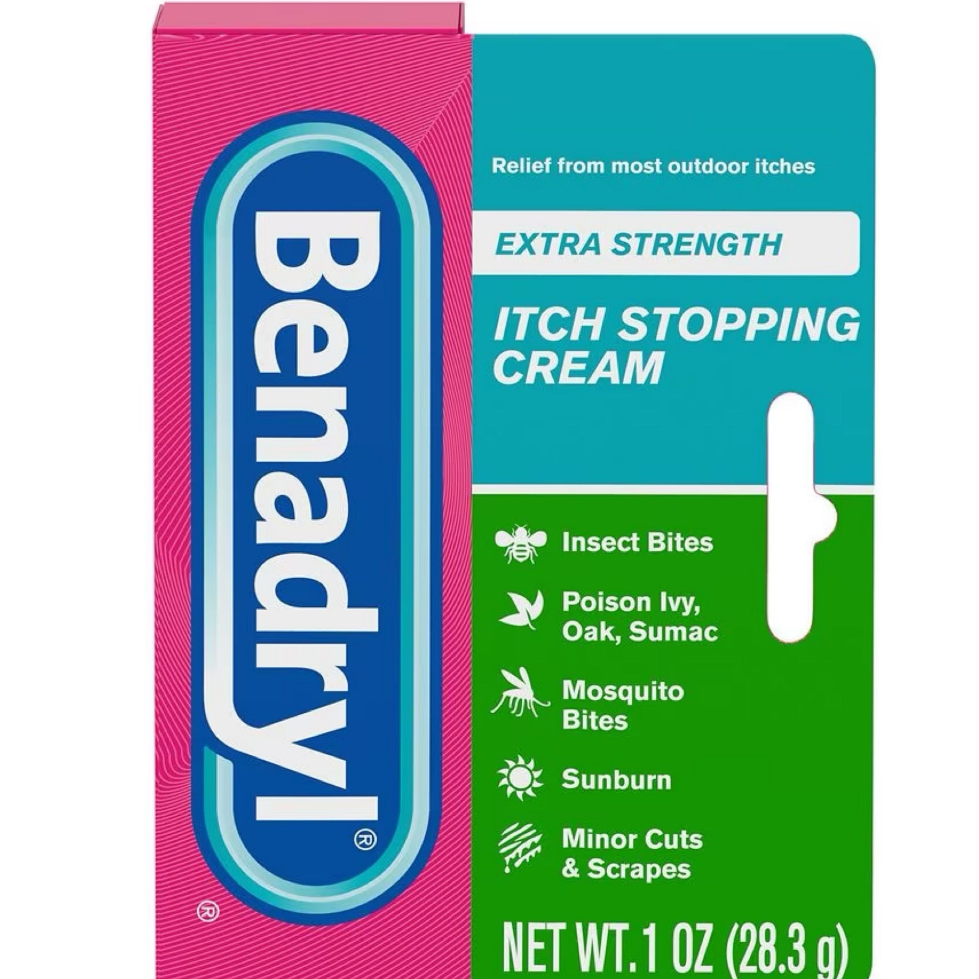 Benadryl itch stopping cream extra strength