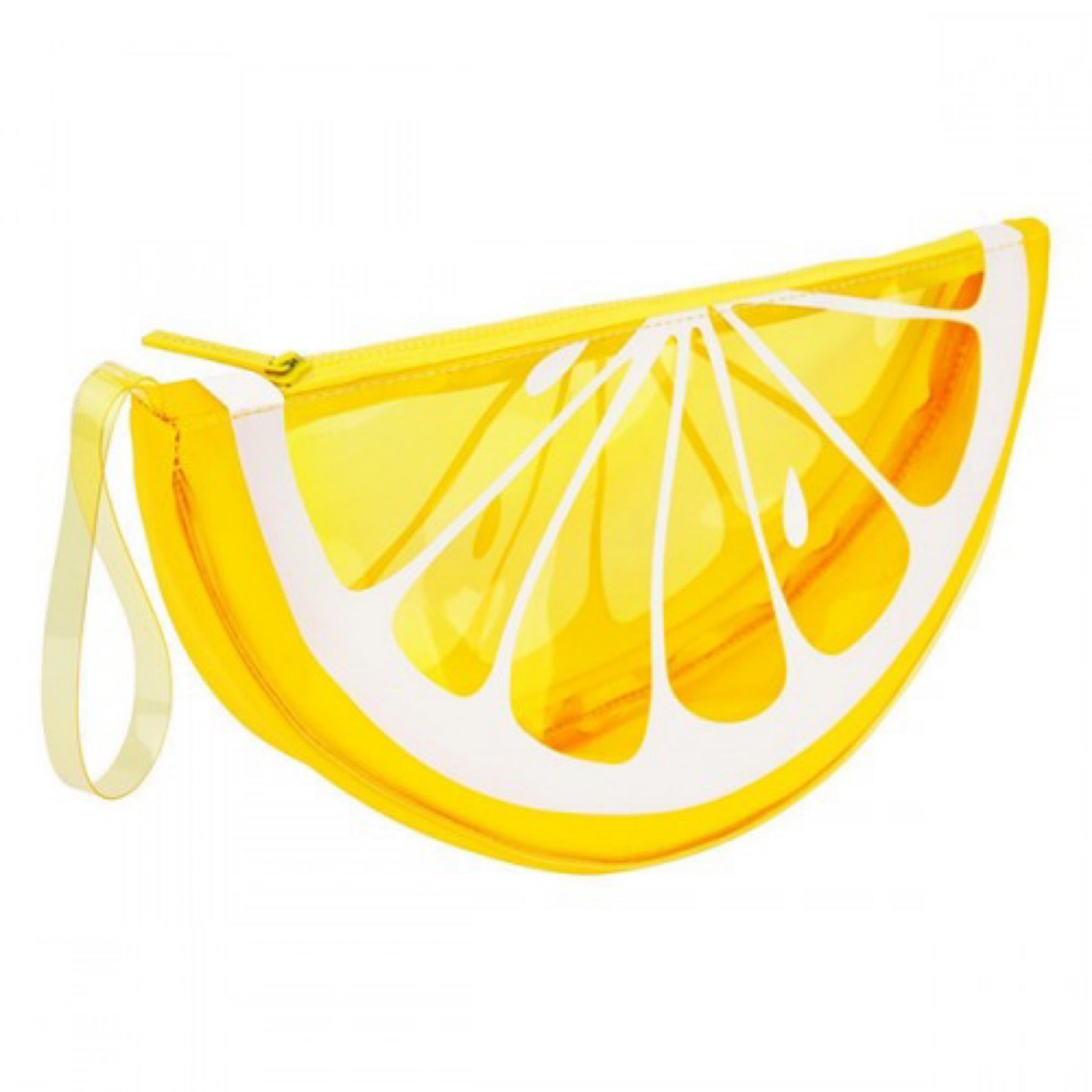 Sunny Life Sunnylife Lemon See Thru Pouch