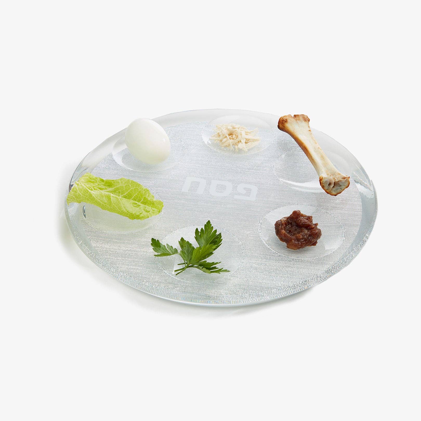 Passover Plate: Silver