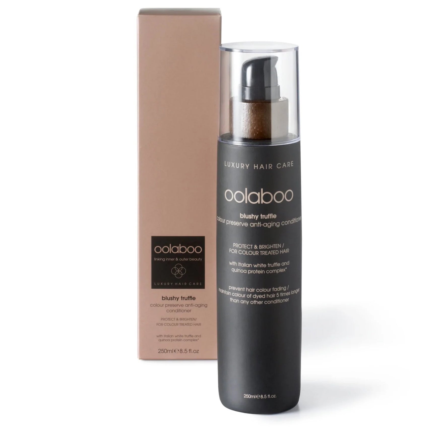 Oolaboo Blushy Truffle Colour Preserve Anti-aging Conditioner