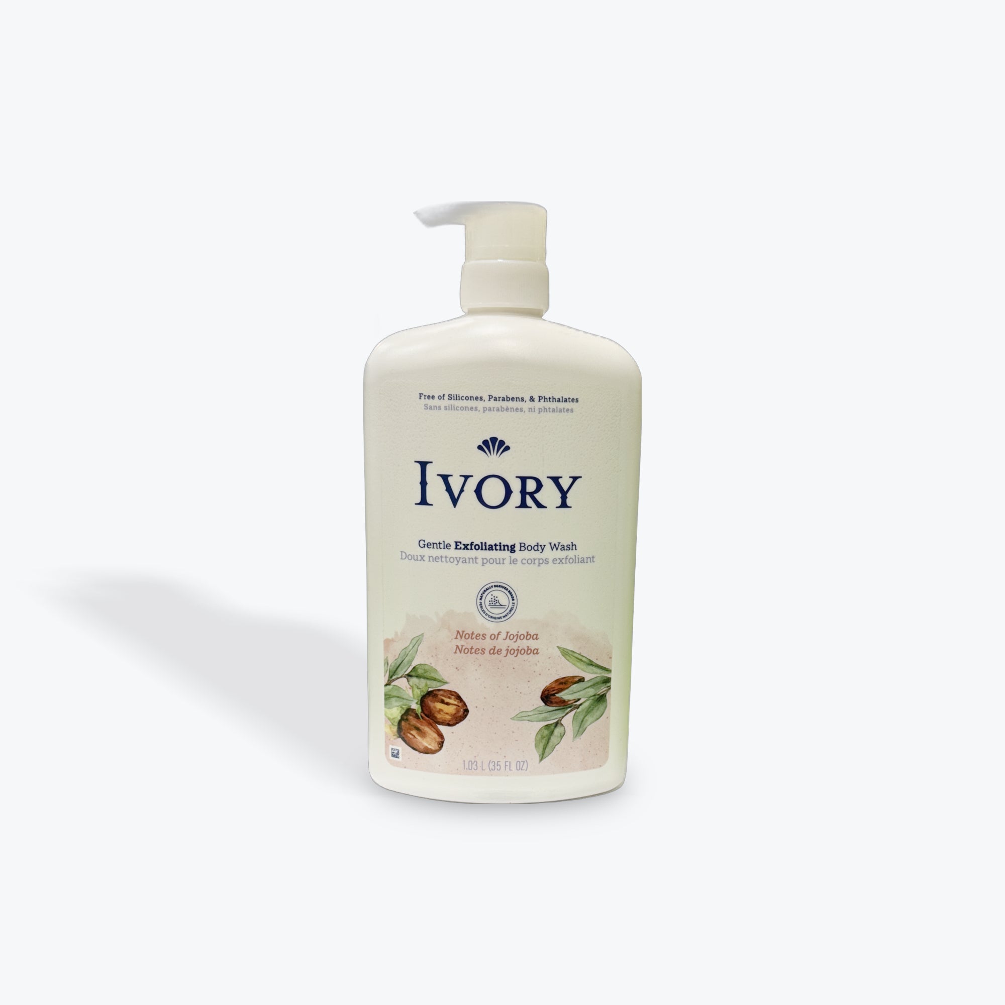 Ivory Gentle Exfoliating Jojoba Body Wash