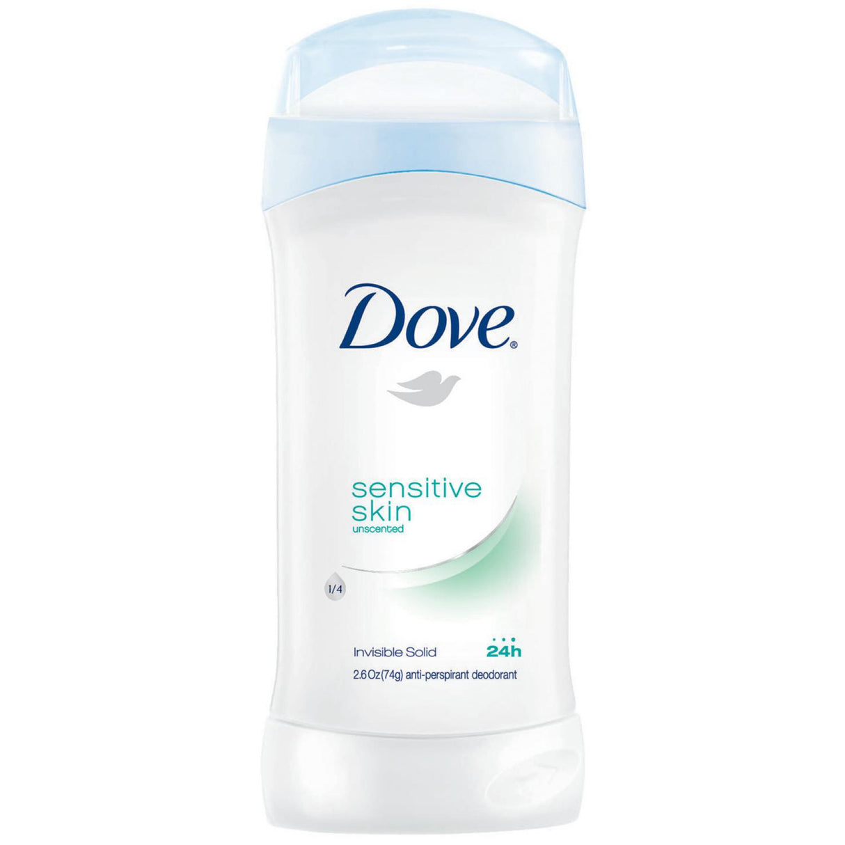 Dove Sensitive All Day Sweat & Odor Protection Antiperspirant Deodorant 2.6 Oz